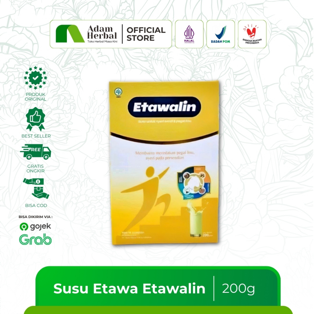 

Etawalin Susu Kambing Etawa 200g - Atasi Nyeri Sendi & Asam Urat