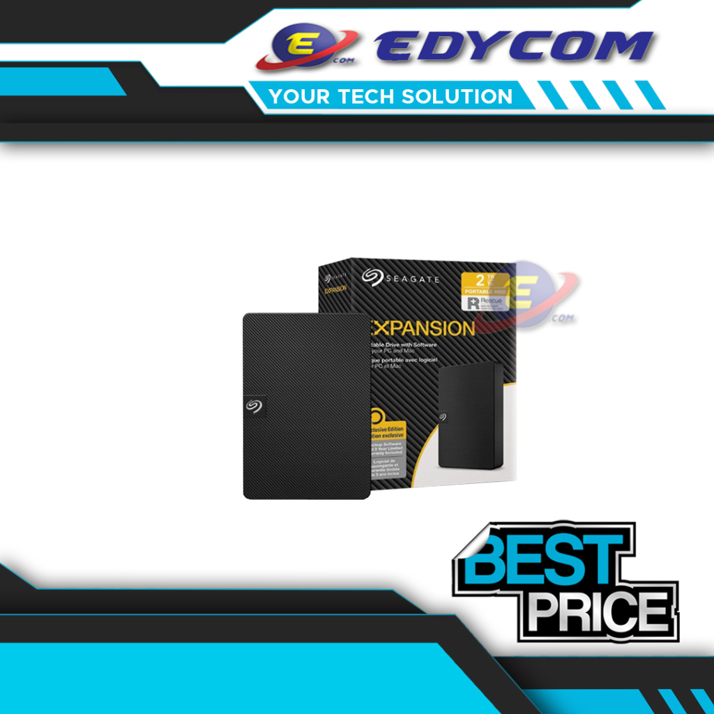 HDD EKSTERNAL SEAGATE EXPANSION 2TB - ORI MFI