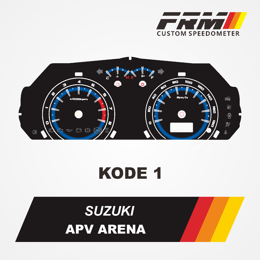 Panel Speedometer Custom Suzuki APV Arena