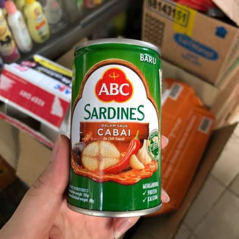 

Abc sardines cabai 155 gram