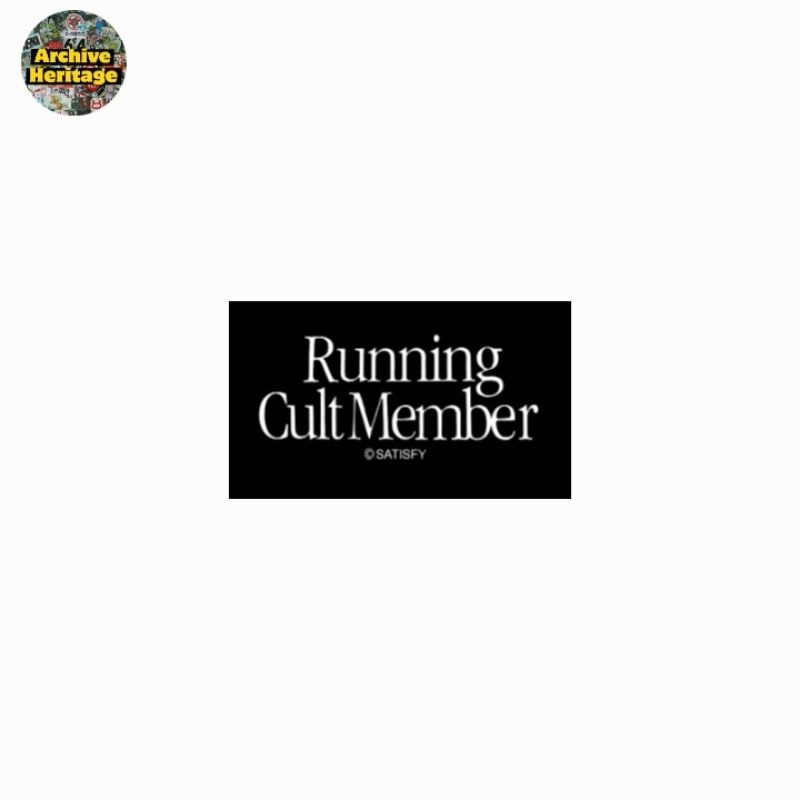 

sticker Running Cult Member Satisfy brand clothing stiker