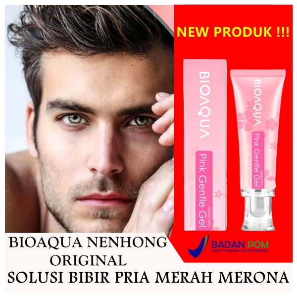 PROMO cream pemerah bibir pria perokok original pencerah bibir hitam alami Terampuh
