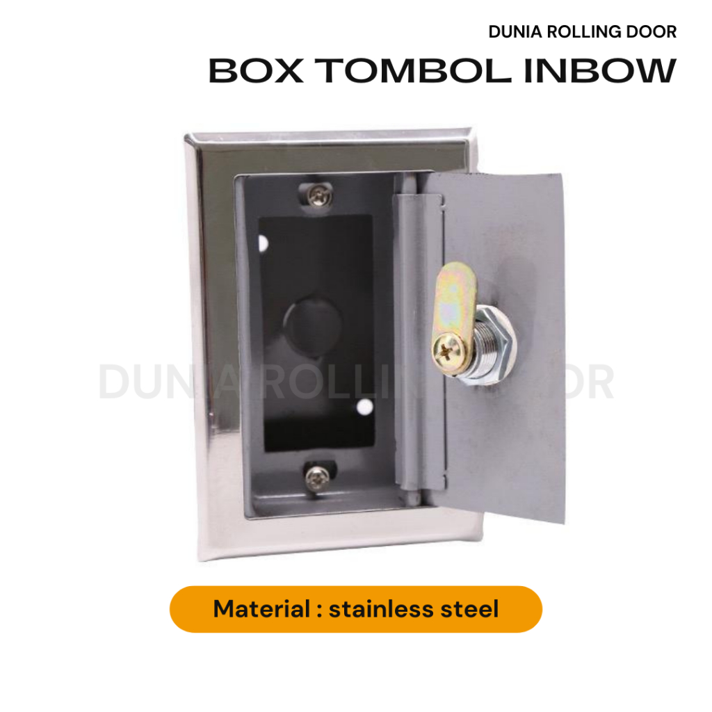 INBOW BOX - Button Box / Lock Box / Rumah Tombol Rolling Door / Box Tombol Push Button Rolling Door