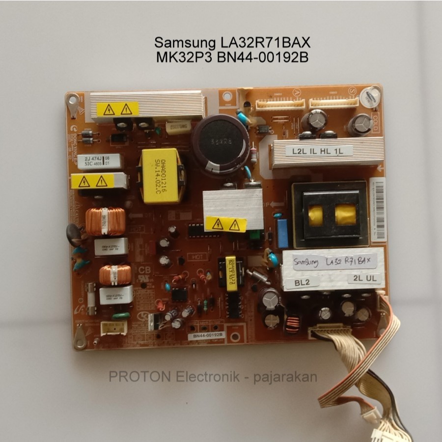 PSU LCD TV Samsung LA32R71B LA32R71BAX LA32R81B BP32S0 BD32UO Regulator LA32S81 LA32S81B LA32R81BA L