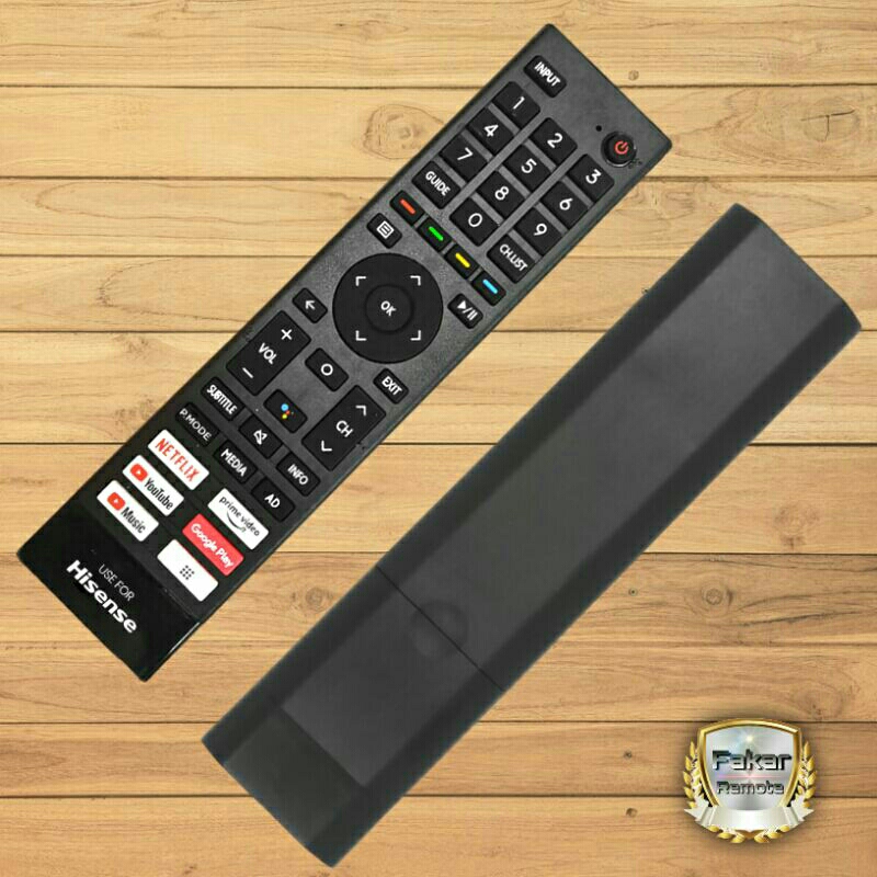 Remote Remot TV Hisense Android TV UHD 4K 43A6500H / Remot TV LCD Hisense