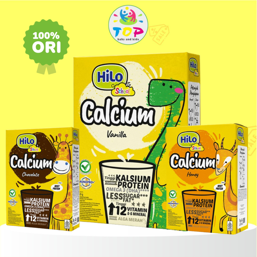 

~TOP~ HILO SCHOOL CALCIUM 250 GR (PILIH VARIAN DI VARIASI)