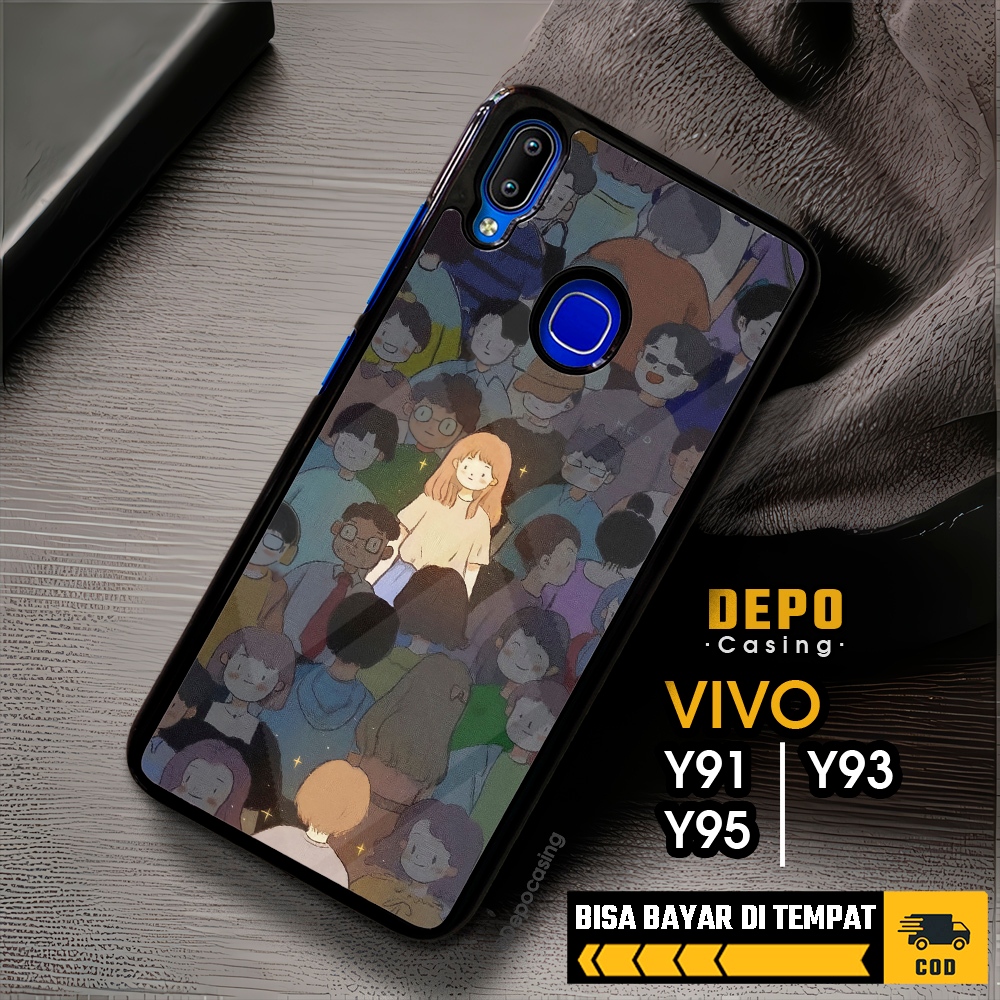 Case Vivo Y91 Y93 Y95 Casing Vivo Y91 Y93 Y95 Casing Depo Casing [COUPLE] Case Glossy Case Aesthetic