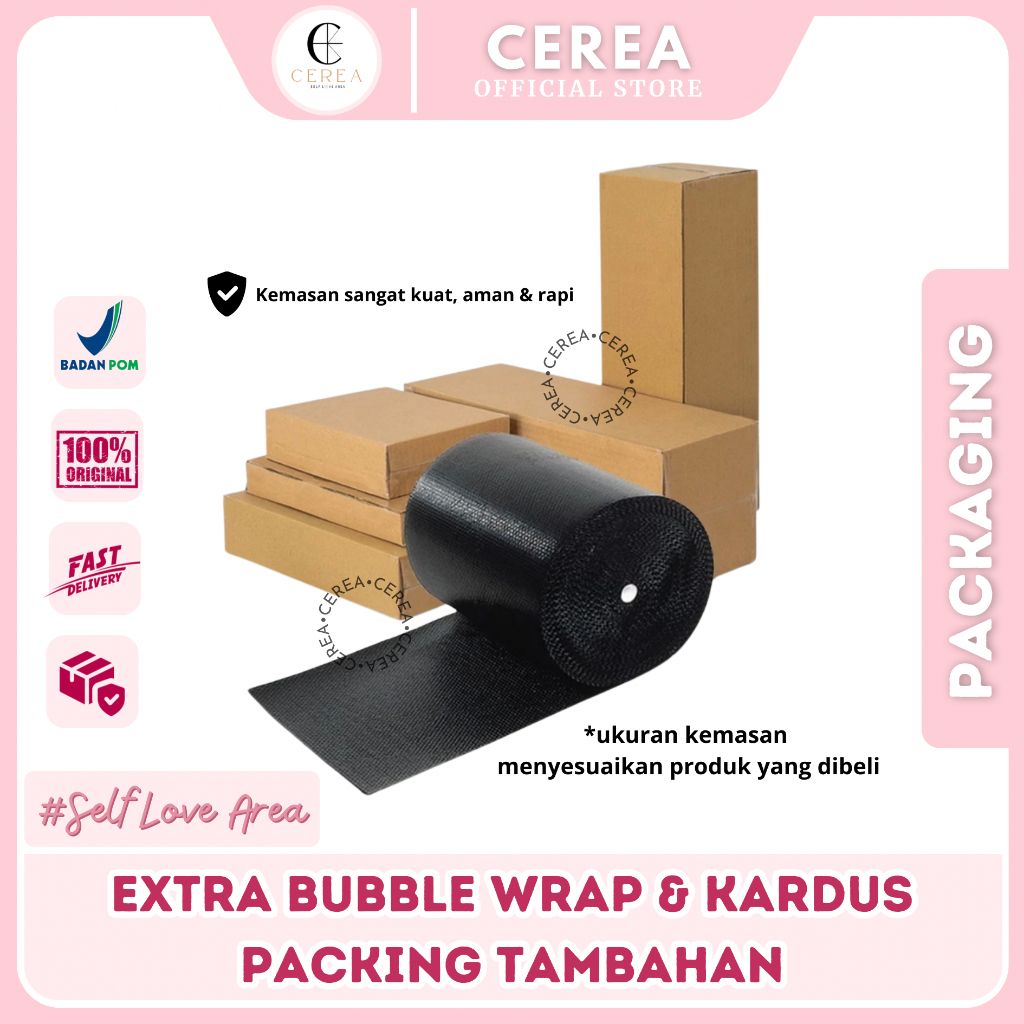 

Extra Bubble Wrap & Kardus Packing Bungkus Tambahan