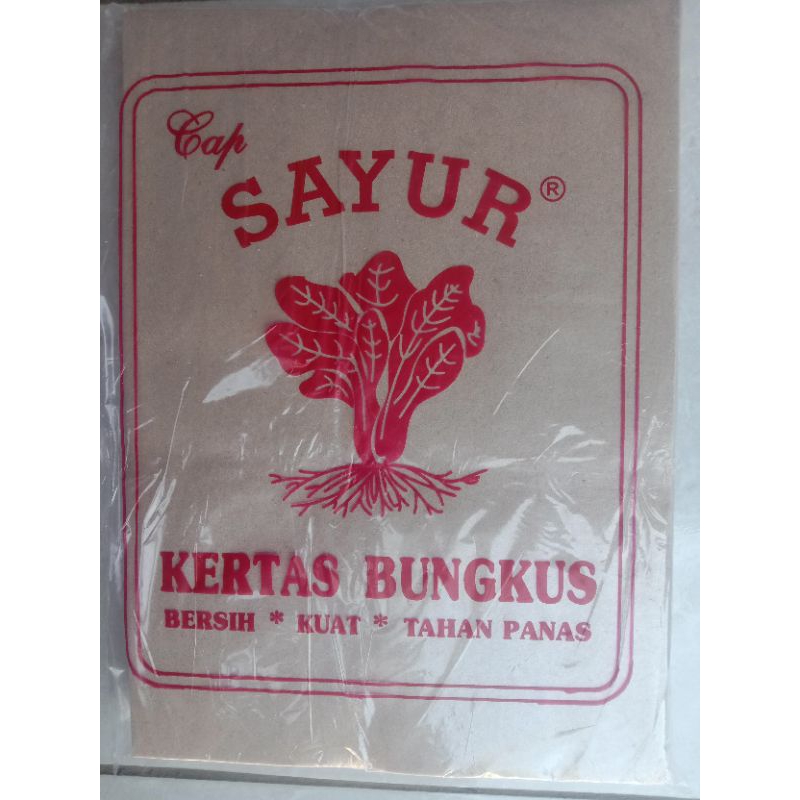 

KERTAS NASI,KERTAS MINYAK 30x40 cm, ISI 100 LEMBAR