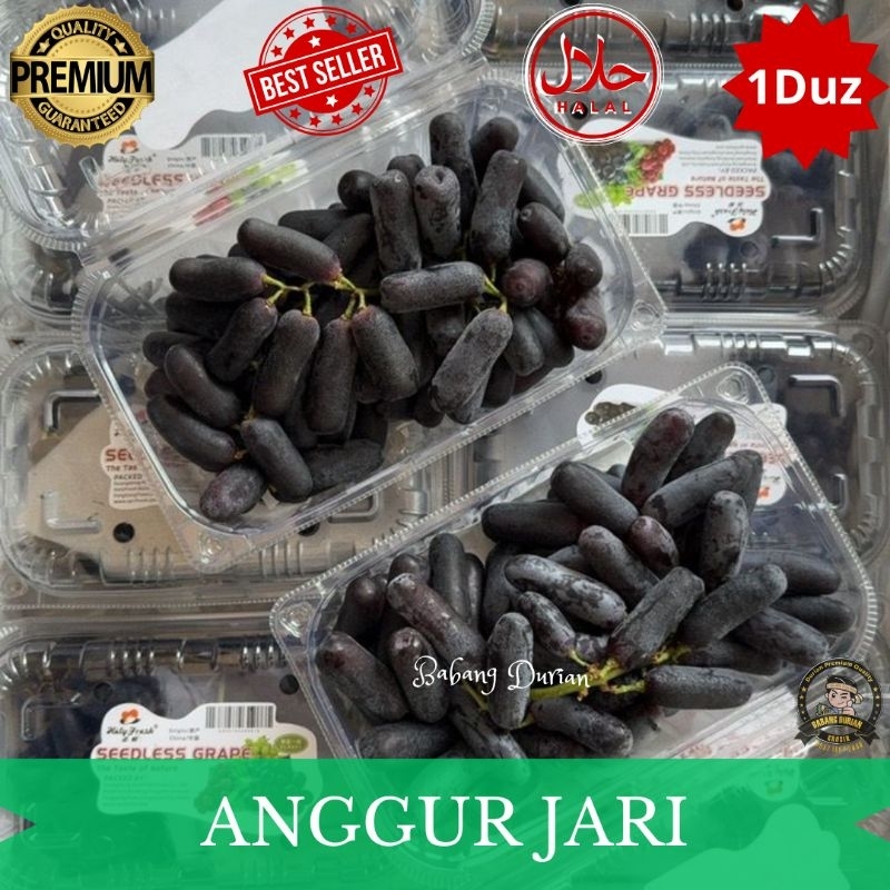 

ANGGUR JARI 1DUS ISI 10pack BERAT PERPACK 500GR