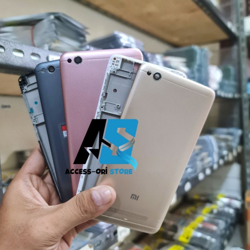 Casing Housing Fullset Backdoor + Frame LCD HP Xiaomi Redmi 4A Bekdor Kesing Full Set