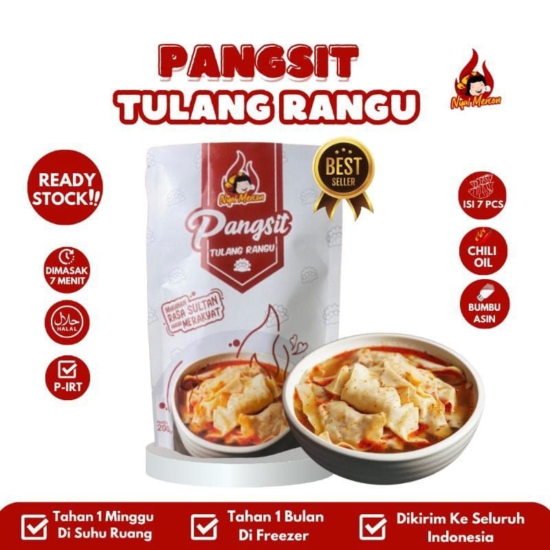 

PANGSIT TULANG RANGU NYAI MERCON BY CEMILAN JENDYY