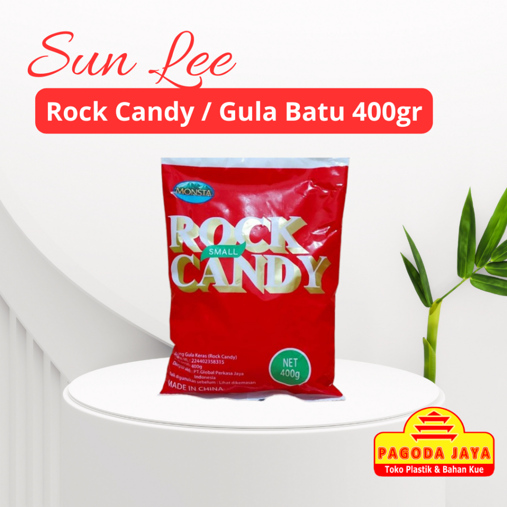 

Sun Lee Gula Batu Rock Candy 400gr