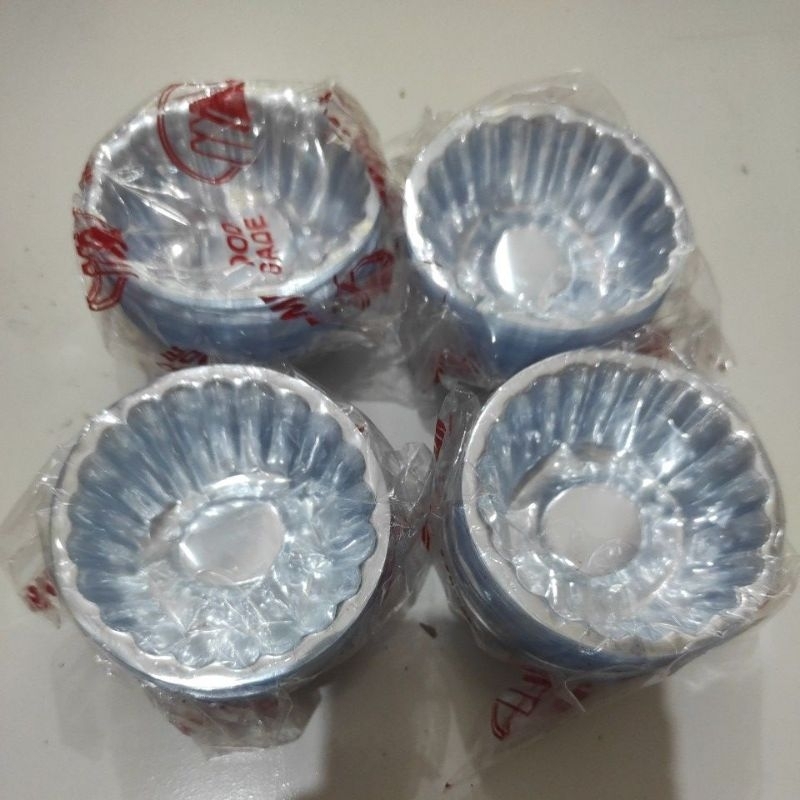 Mika Cup Kue Bulat (100pcs) MMP D atas 6cm bawah 5cm tinggi 2,5 cm / Mika Lauk Bulat / Cup Roti Bula