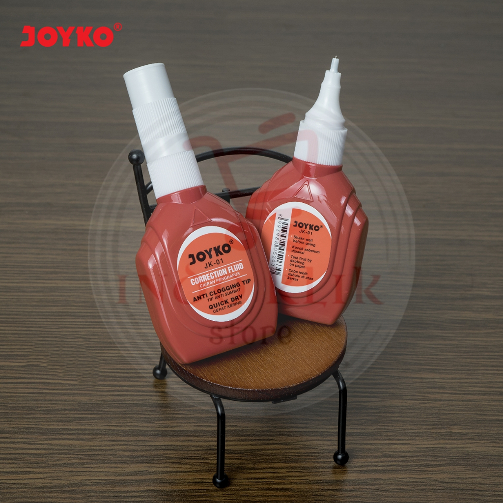 

Ay00! Correction Pen JK-01 Merah Joyko / Tipe X Cair Pendek JK 01