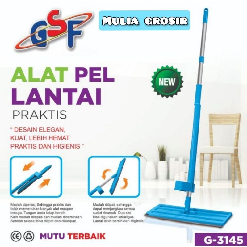 Flat Mop Gsf 3145 Alat Pel Lantai