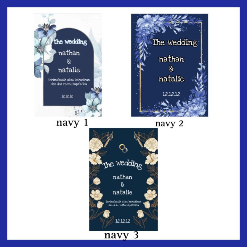 

RB (60 pcs) Pita dan hang tag souvenir BISA REQUEST TEMA