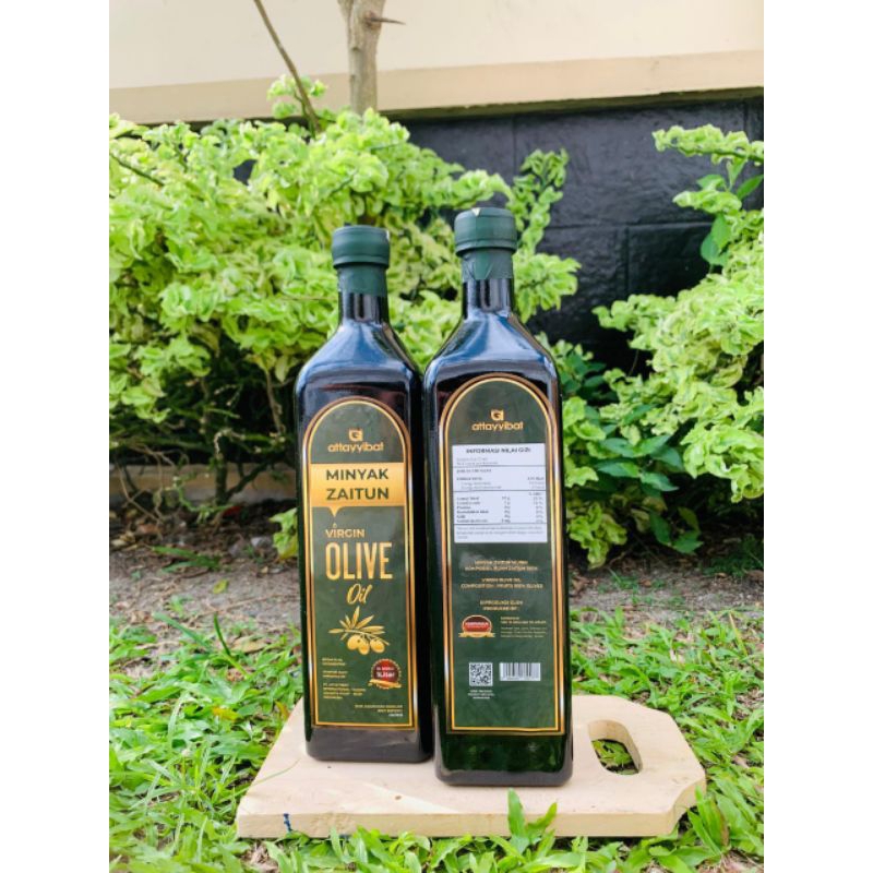 

Minyak Zaitun Extra Virgin Olive Oil 1000ml 1 Liter Attayyibat