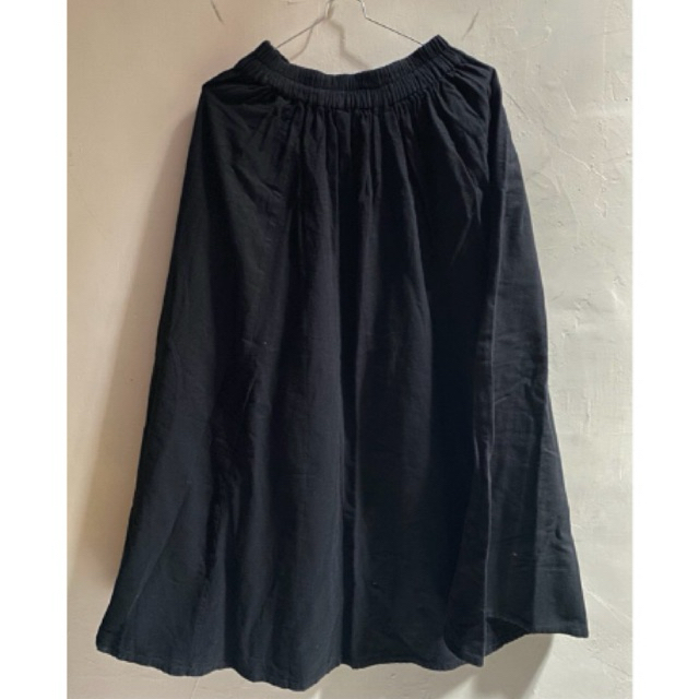 Preloved Rok Masa Linen Hitam