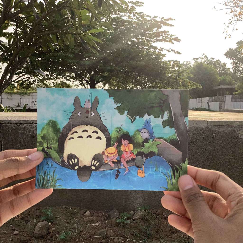 

Postcard ghibli edition || postcard || kartu pos ghibli || thank you card || kartu ghibli