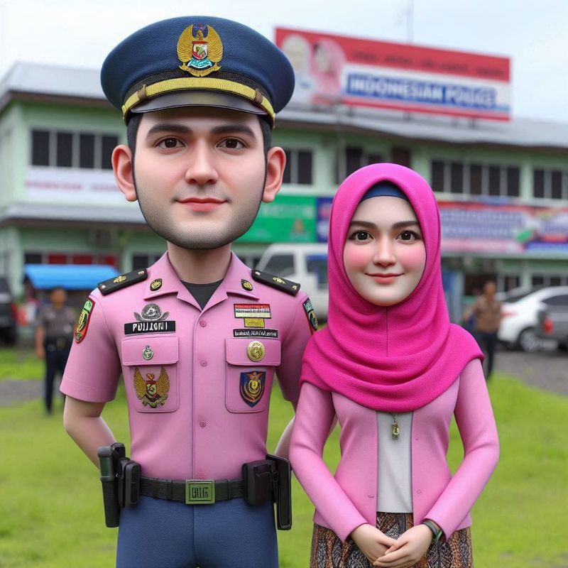 EDIT POTO KARIKATUR POLISI