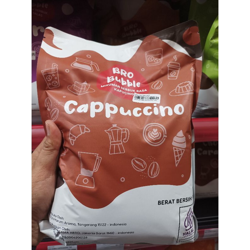 

Bubuk Minuman Bro Bubble Cappucino