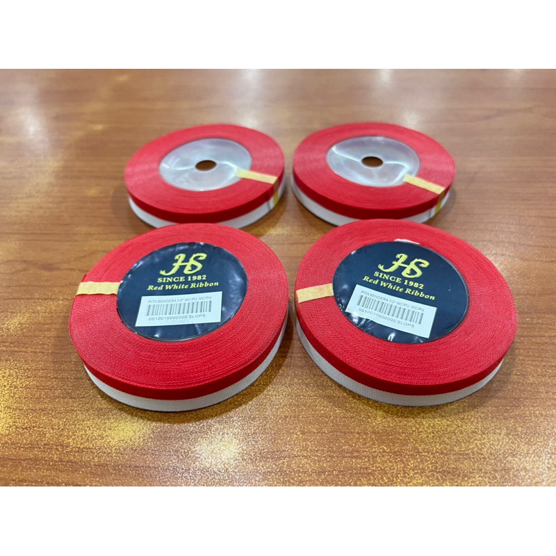 

Pita Merah Putih / Pita Kain Bendera Merah Putih Kemerdekaan RI 17 Agustus - 1 Roll