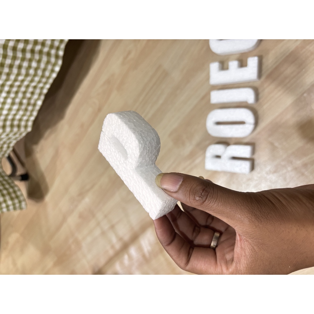 HURUF STEROFOAM / GABUS / STYROFOAM CUSTOM #BEBAS REQUEST FONT