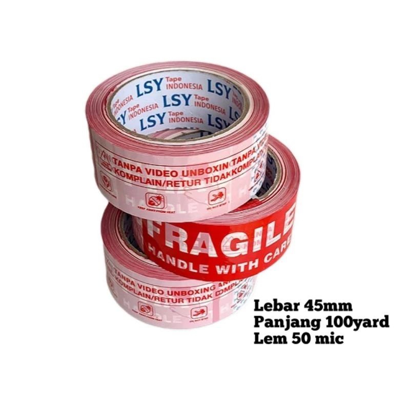 

Lakban fragile unboxing LSY