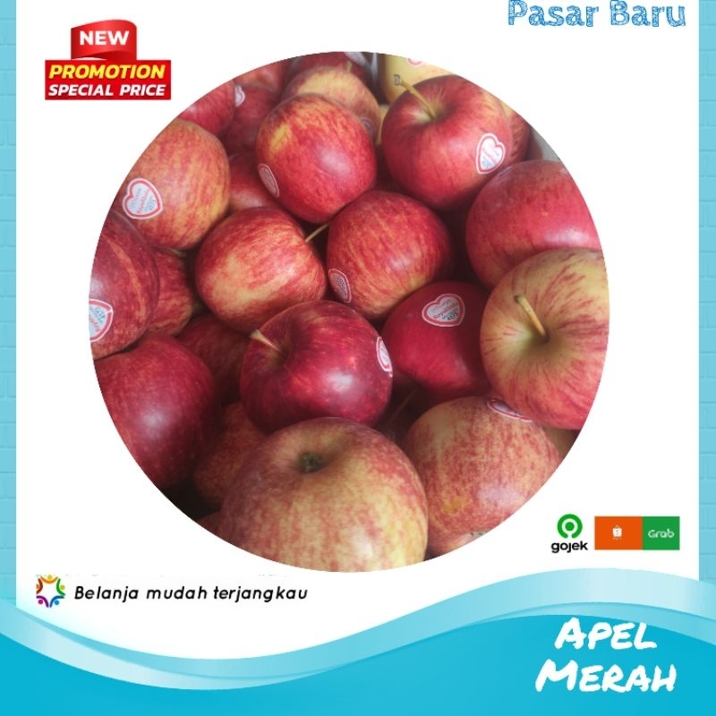 

Buah Apel Merah • 500gram ✓ Murah | Pasar Baru Makassar