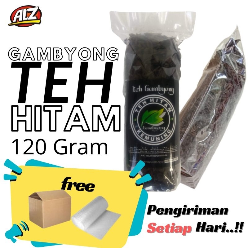 

Teh Hitam Gambyong 120 Gram Oleh - oleh Kemuning khas Karanganyar / Solo