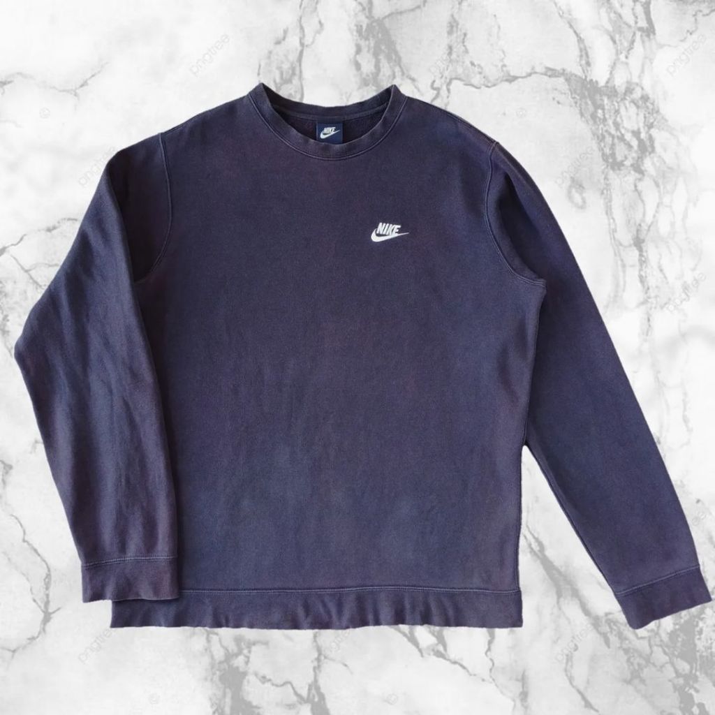 CREWNECK NIKE BASIC LOGO ORIGINAL, SIZE L (SECOND BRANDED) CN0165