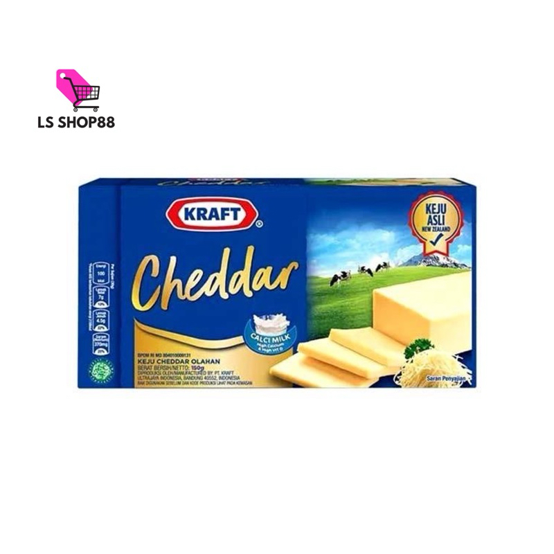 

Keju KRAFT CHEDDAR 150 Gr