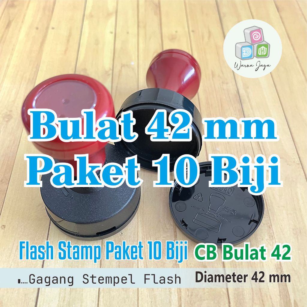 

Gagang Stempel Flash Bulat D 42 mm / Paket 10 Biji / STEMPEL FLASH HANYA GAGANG SAJA