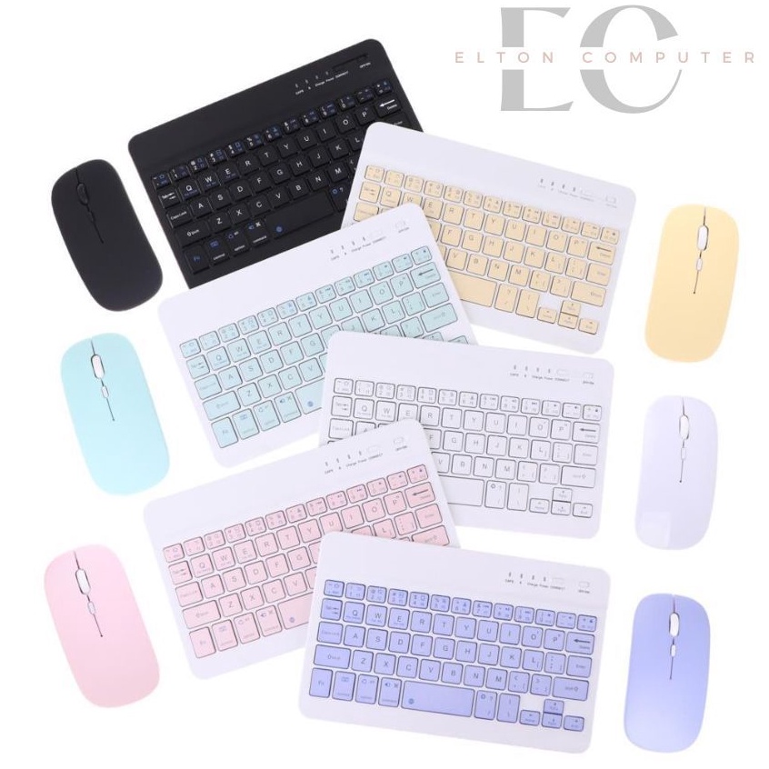 KODE R34J Keyboard Mouse Set Wireless Bluetooth  Wireless Bluetooth Keyboard Mouse Set  Keyboard Mou
