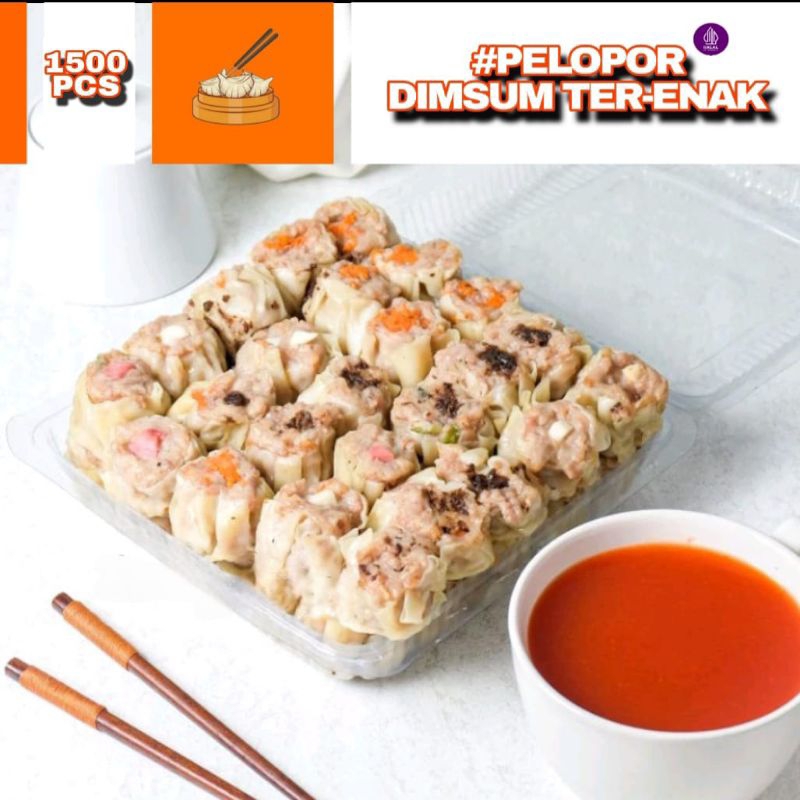 

dimsum jumbo harga per pcs berat +- 30gr