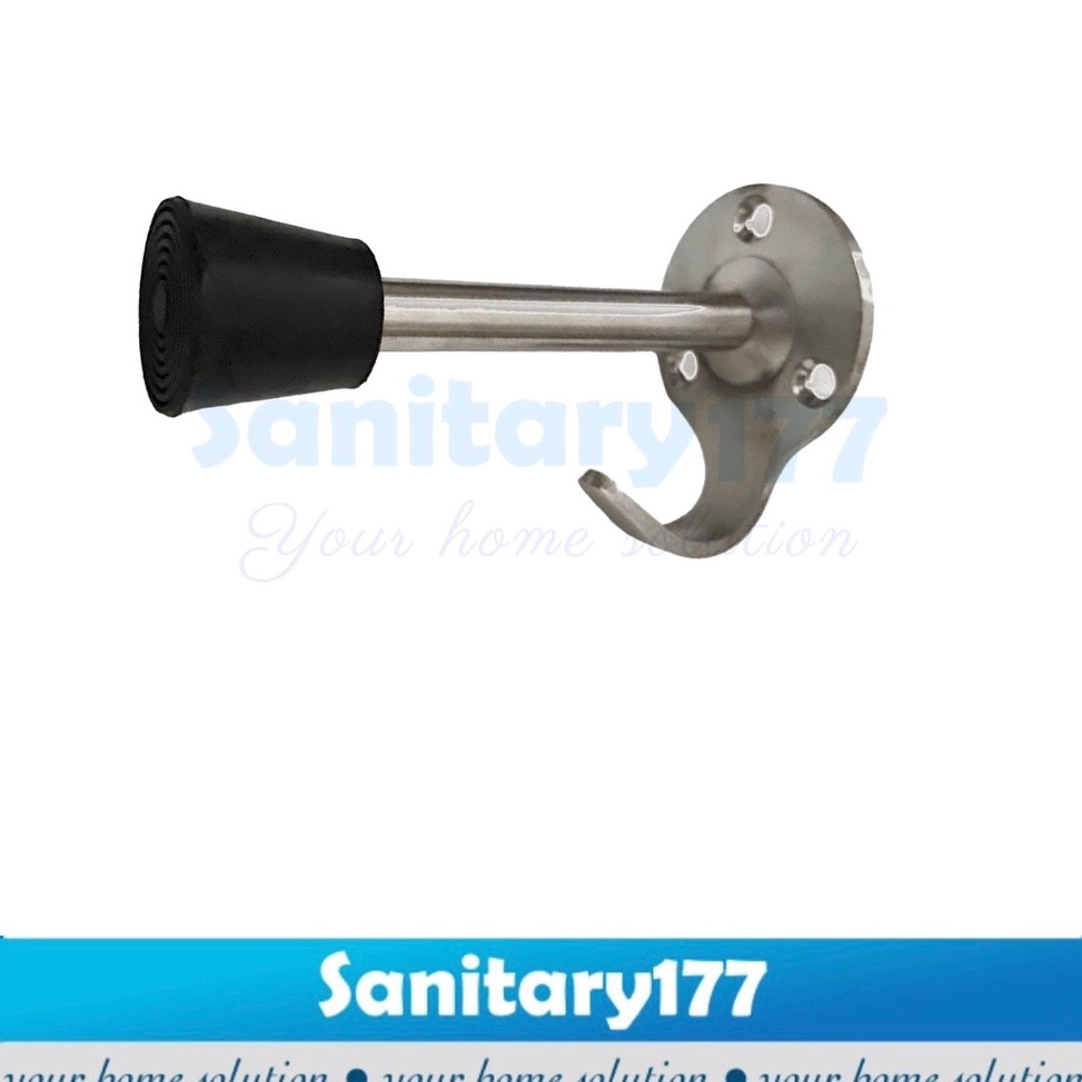 Paling Sesuai Door Stopper Stainless Dan Kapstok 23 murah mumer Penahan Pintu Gantungan hook Door st