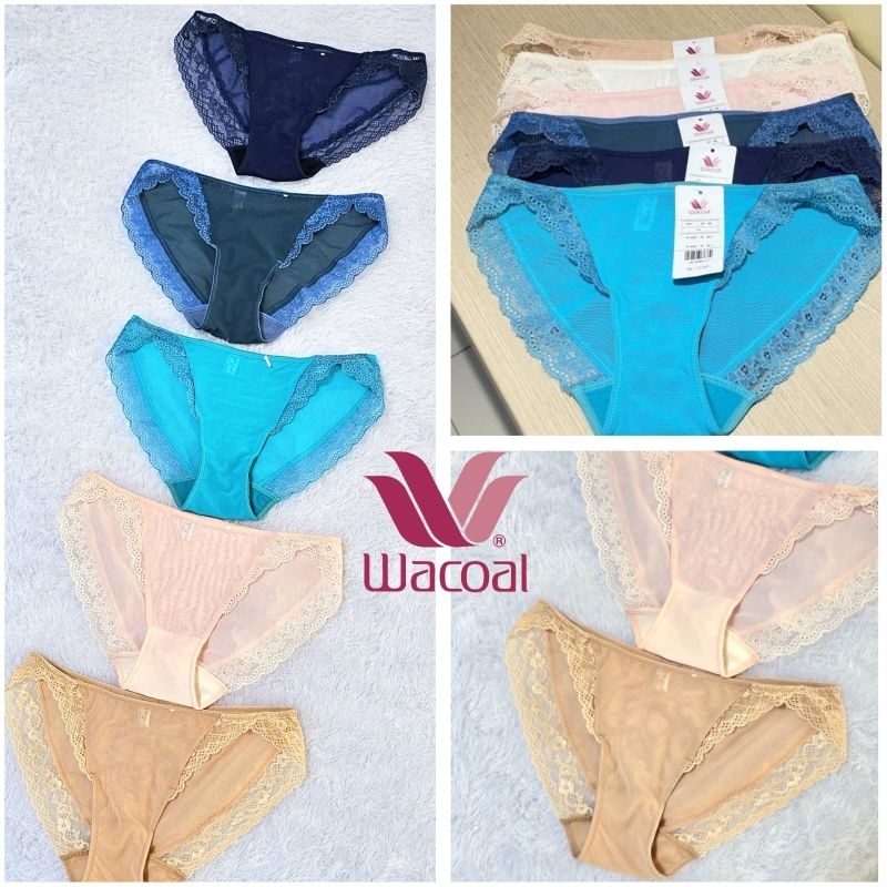 PANTY MINI SEXY WACOAL CELANA DALAM WANITA TRANSPARAN RENDA IP 4091 CD LACE BRUKAT TEMBUS PANDANG IP