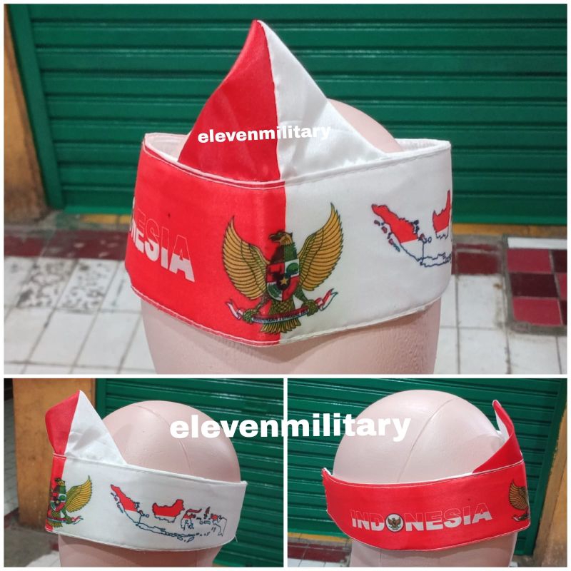 Udeng merah putih karnaval