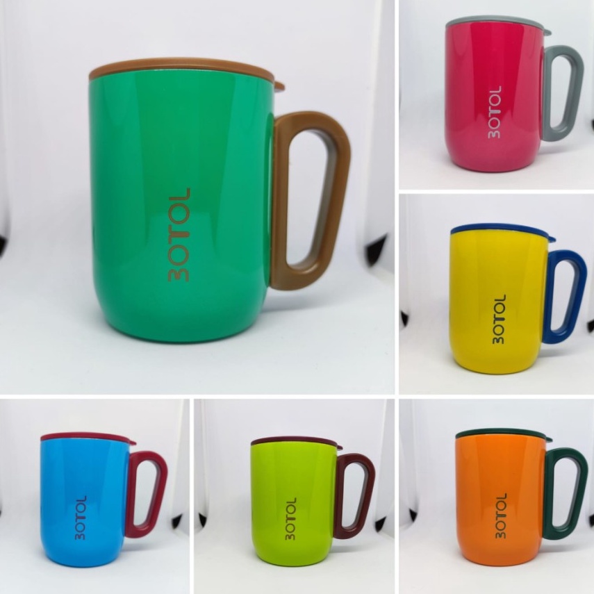 Terbagus Gelas Polo Mug Gelas Stainless 22 ml Hot Cold Dubblin 1 Pcs  Gelas Dubblin  Polo Mug Dubbli