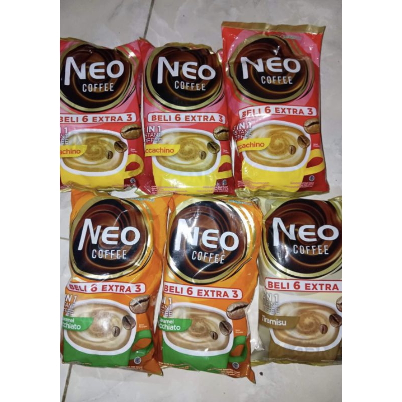 

Neo coffe 3in1 (6+3) isi 9