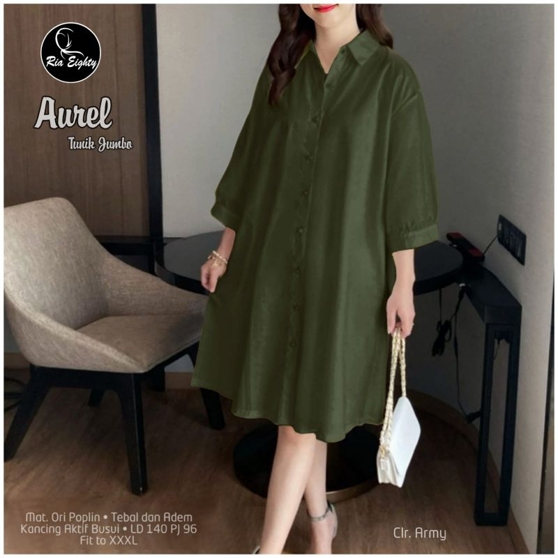 Aurel Tunik By Green Outfit || Tunik