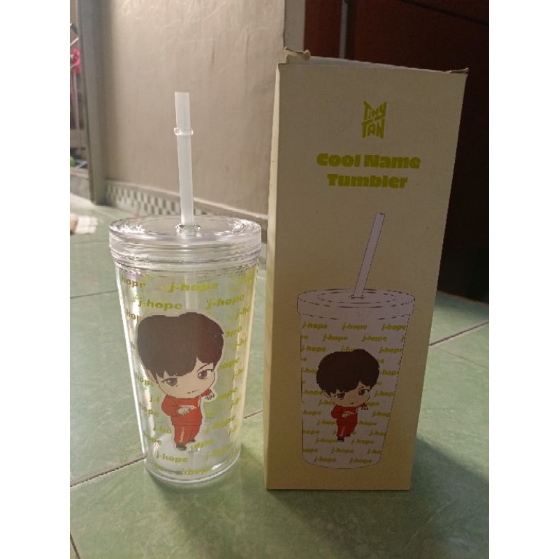 [READY STOCK] TUMBLER TINY TAN BTS JHOPE