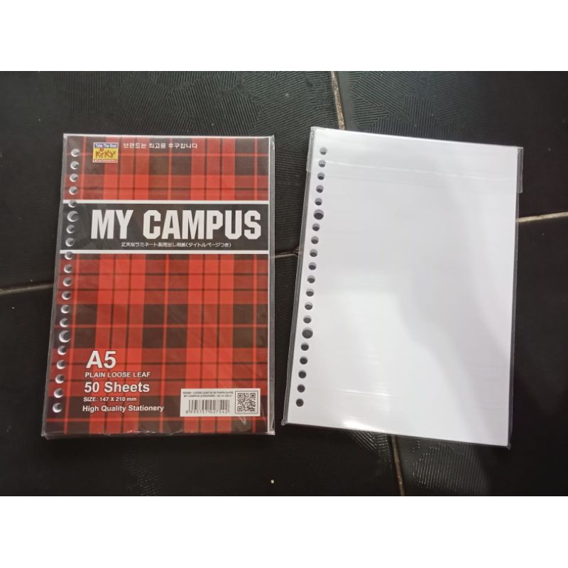 

(1pcs) ISI BINDER POLOS KIKY A5 ISI 50 lembar