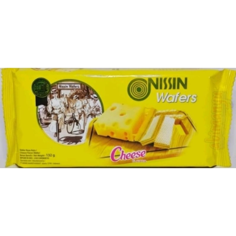 

Nissin Wafers Cheese 110 g Nissin Wafers Cheese 110 Gr