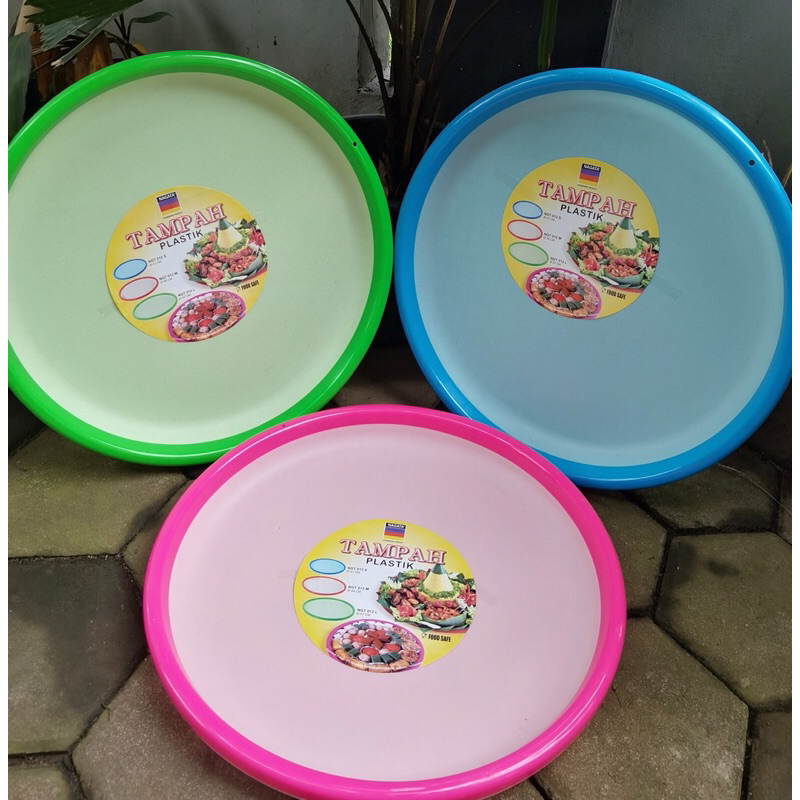 TAMPAH PLASTIK JUMBO NAGATA/ TAMPAH BESAR UKURAN JUMBO/ NAMPAN BULAT BESAR