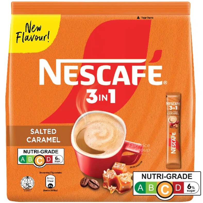

Nescafe 3 in 1 Instant Coffee - Salted Caramel