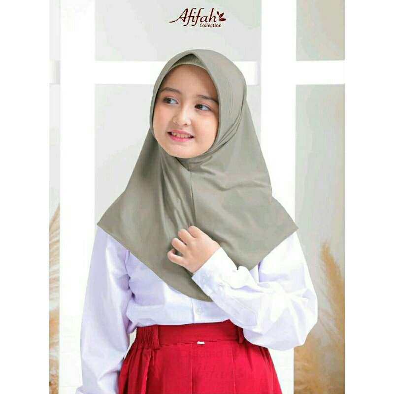 Bergo Anak Perempuan SD ,SMP ,SMA jersey spandex