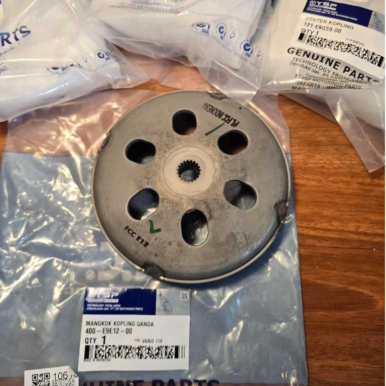 (YSP GENUINE PART) VARIO 110 KVB - MANGKOK GANDA/ SPORKET - OUTER COMP CLUTCH 22100KVB900