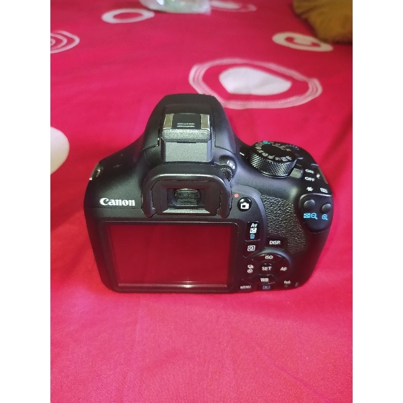 KAMERA DSLR CANON 1300D + LENSA KIT 18-55 MM + BATERAI 2 BUAH + MEMORI 16 GB
